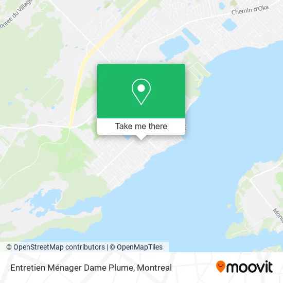 Entretien Ménager Dame Plume map