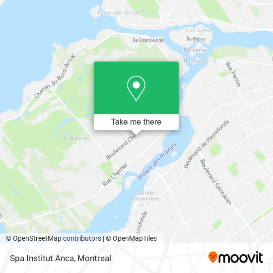 Spa Institut Anca map