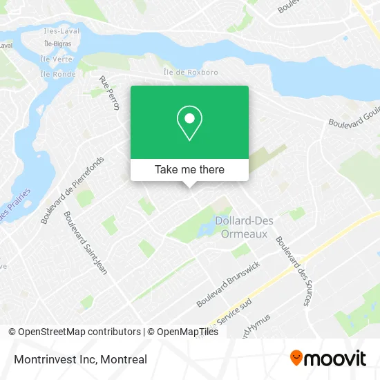 Montrinvest Inc map
