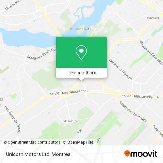 Unicorn Motors Ltd map