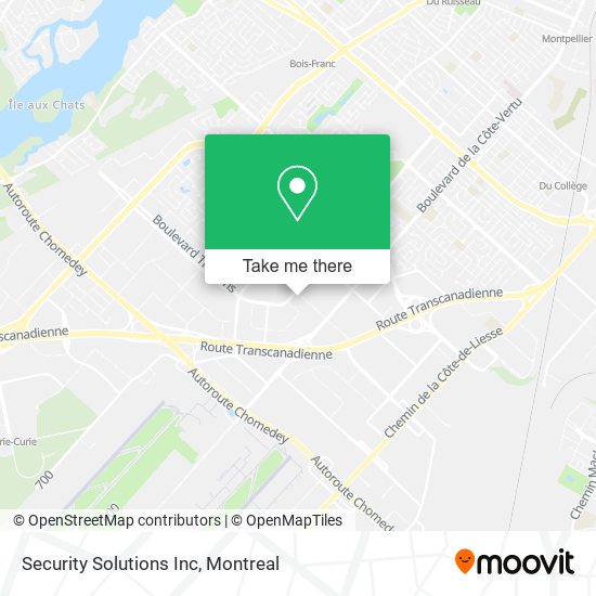 Security Solutions Inc map