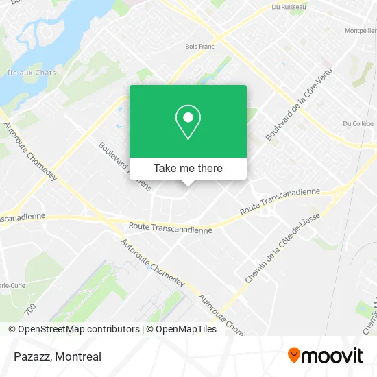 Pazazz map