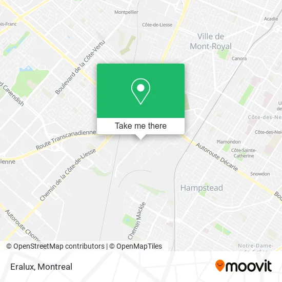 Eralux map
