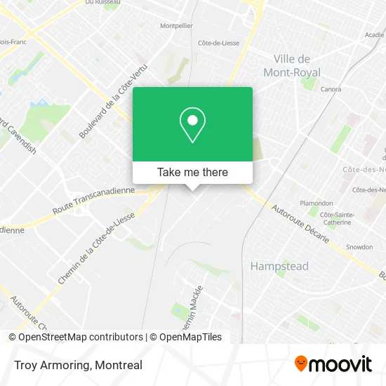 Troy Armoring map