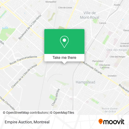 Empire Auction map