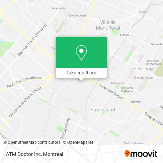ATM Doctor Inc map