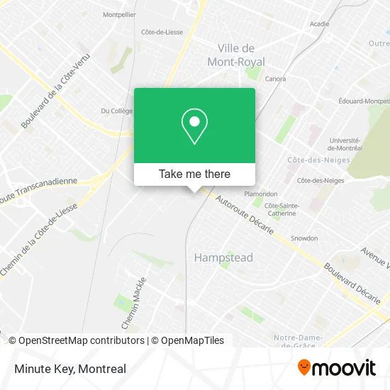 Minute Key map