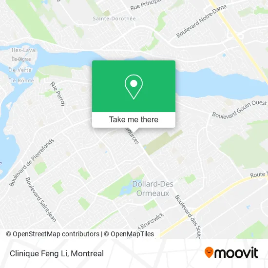 Clinique Feng Li map