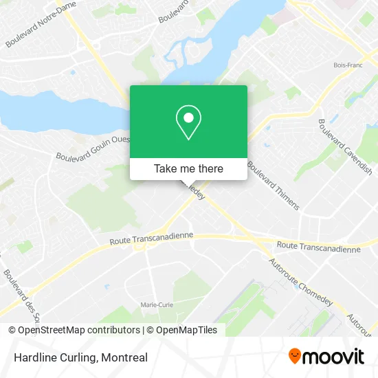 Hardline Curling map