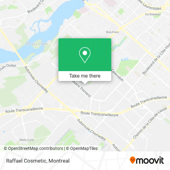 Raffael Cosmetic map