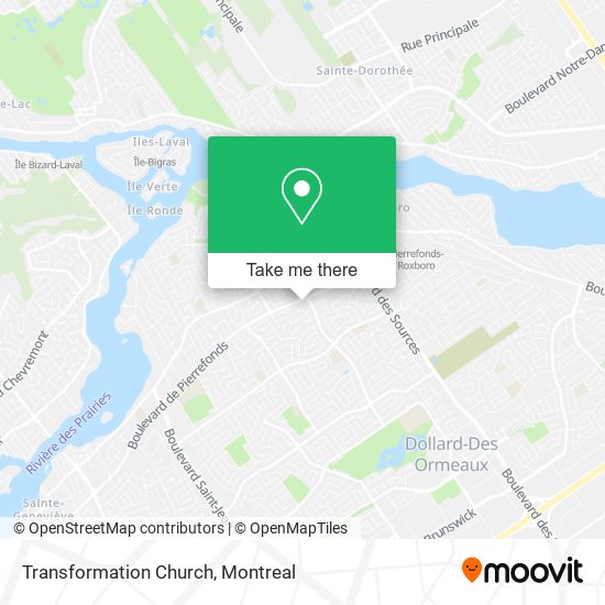 Transformation Church map