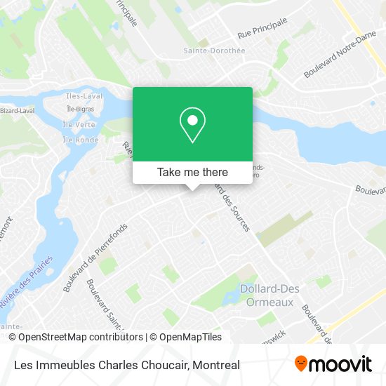 Les Immeubles Charles Choucair map