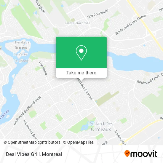 Desi Vibes Grill map