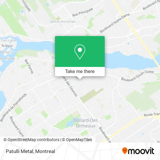 Patulli Metal map