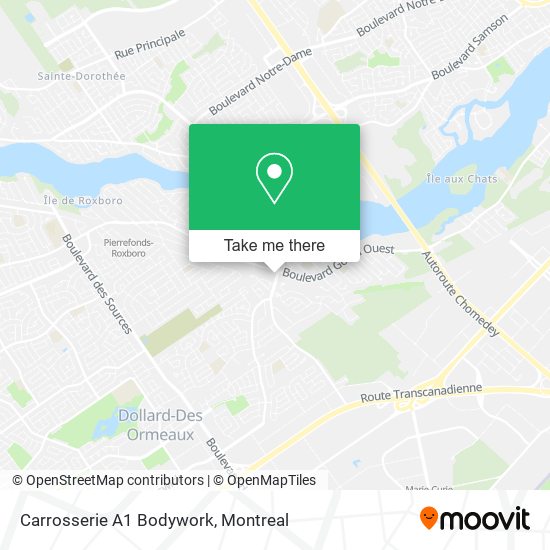 Carrosserie A1 Bodywork map