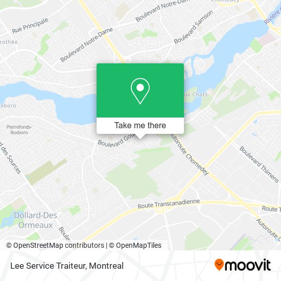 Lee Service Traiteur map