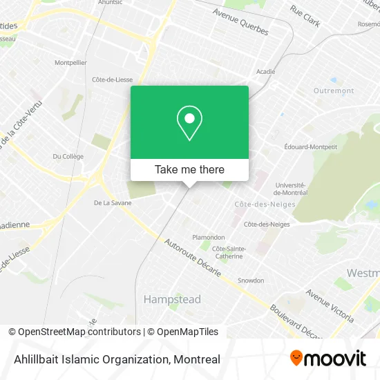 Ahlillbait Islamic Organization map