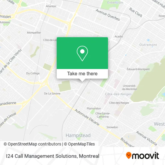 I24 Call Management Solutions map