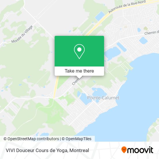 VIVI Douceur Cours de Yoga map