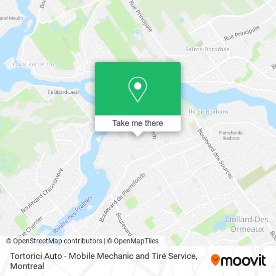 Tortorici Auto - Mobile Mechanic and Tiré Service map