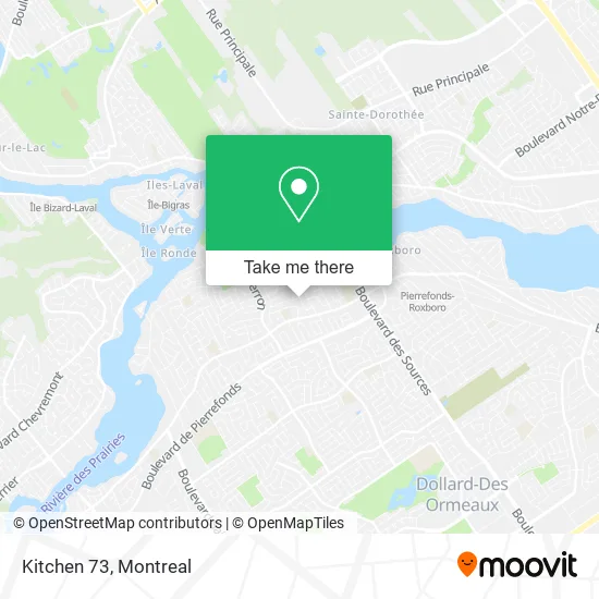 Kitchen 73 map