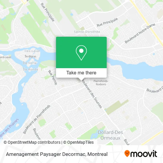 Amenagement Paysager Decormac map