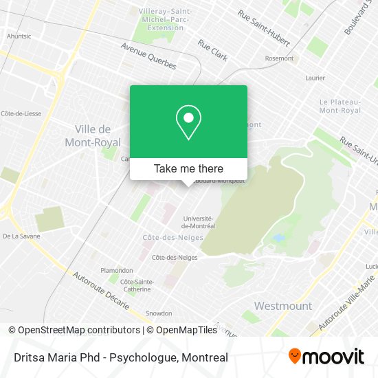 Dritsa Maria Phd - Psychologue map