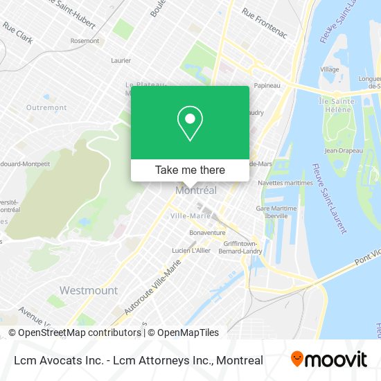 Lcm Avocats Inc. - Lcm Attorneys Inc. map