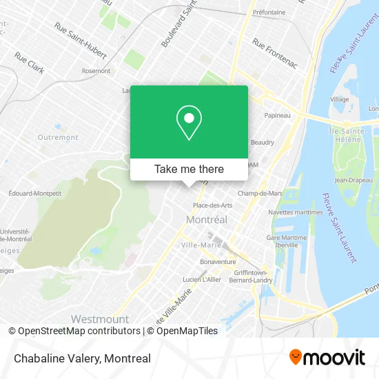 Chabaline Valery map