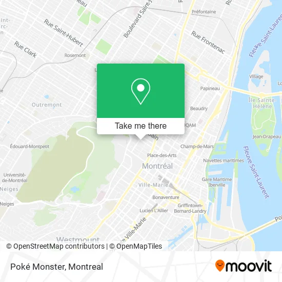 Poké Monster map