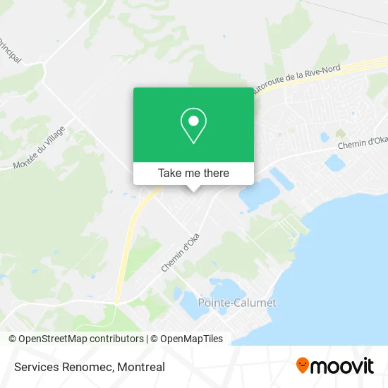 Services Renomec map