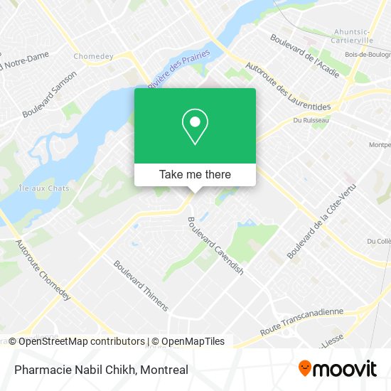 Pharmacie Nabil Chikh map