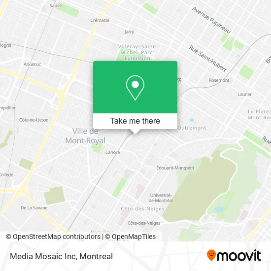 Media Mosaic Inc map