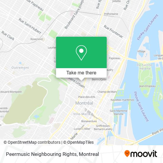Peermusic Neighbouring Rights map