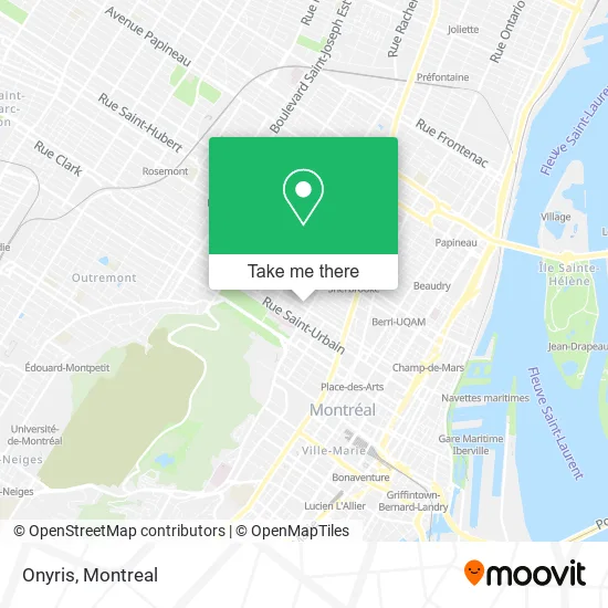Onyris map