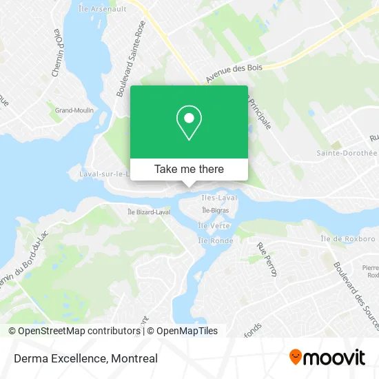 Derma Excellence map