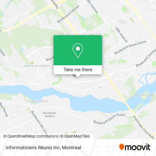 Informaticiens Réunis Inc map