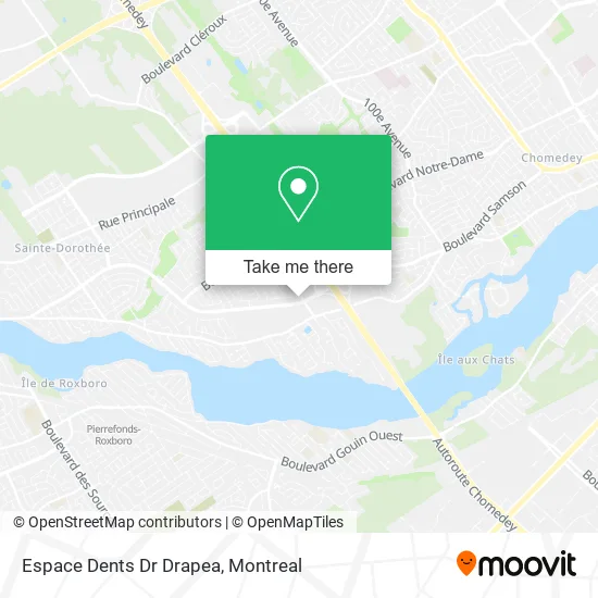 Espace Dents Dr Drapea map