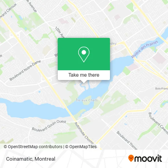 Coinamatic map