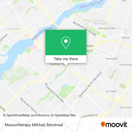 Massotherapy Mikhail map