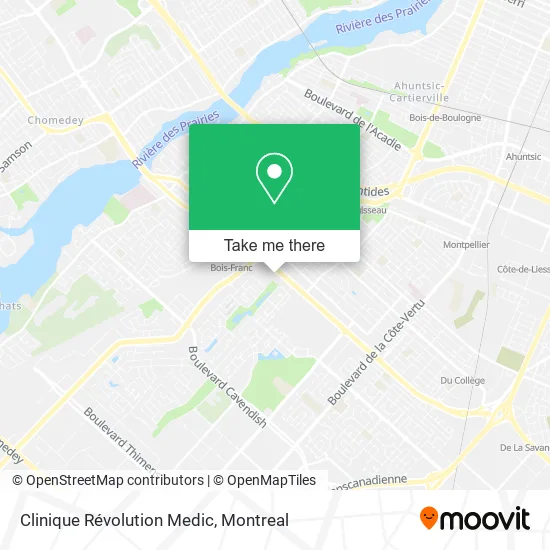Clinique Révolution Medic map