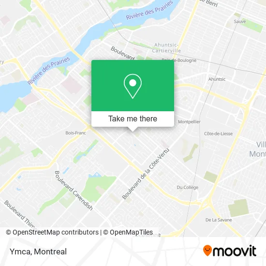 Ymca map