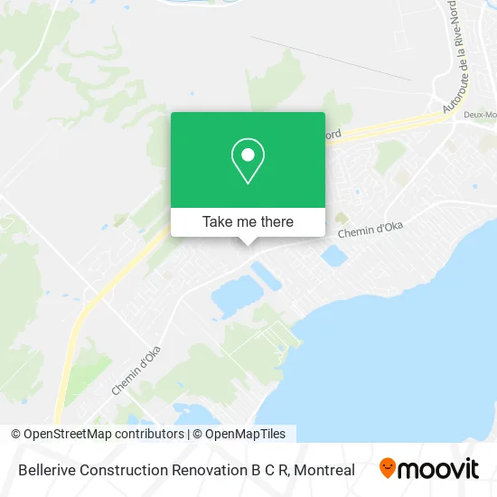Bellerive Construction Renovation B C R map