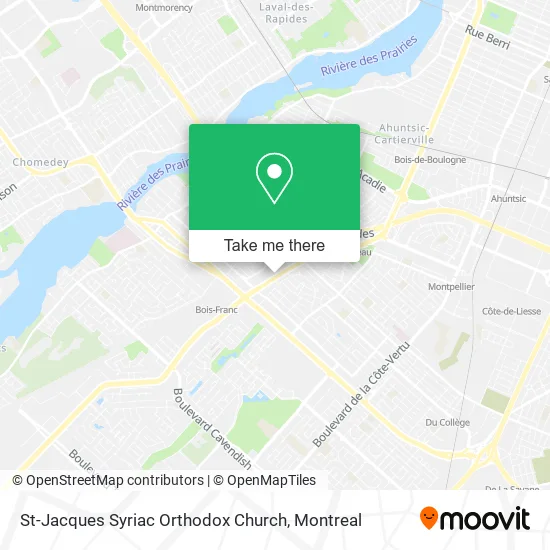 St-Jacques Syriac Orthodox Church map