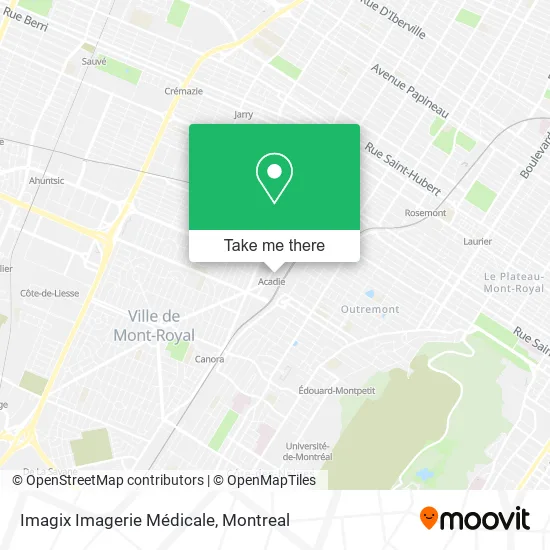 Imagix Imagerie Médicale map