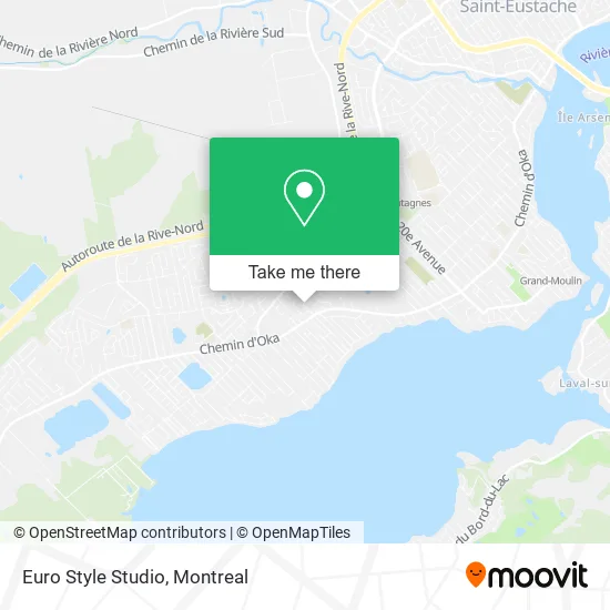 Euro Style Studio map