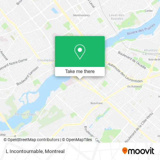 L Incontournable map
