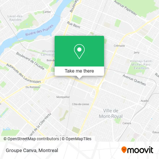 Groupe Canva map