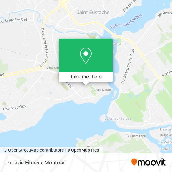 Paravie Fitness map
