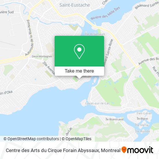 Centre des Arts du Cirque Forain Abyssaux map
